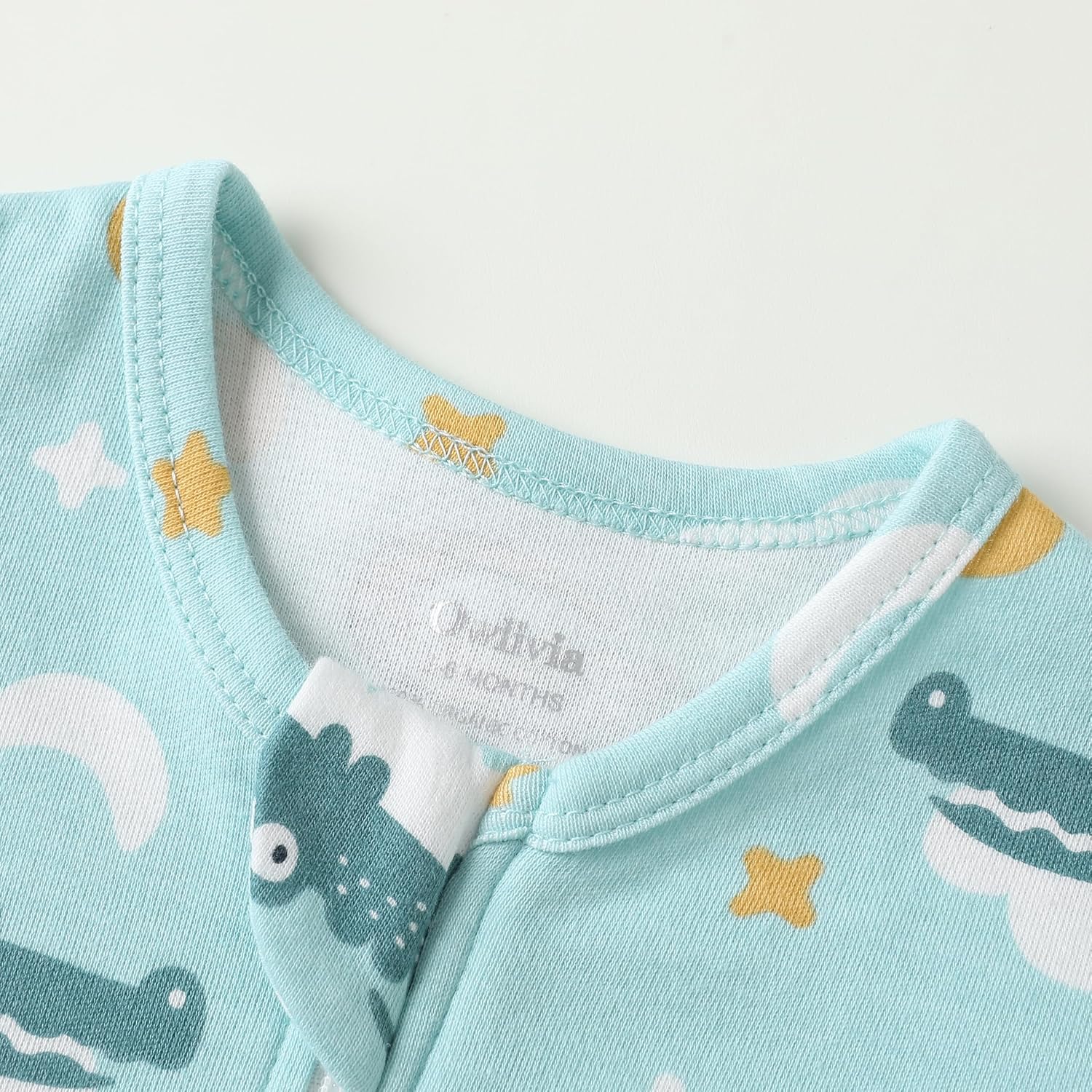 Owlivia Baby Short Sleeve Summer Romper Set, 2 Pack Tank Jumpsuit for Girls and Boys, Cartoon One Piece Coverall Outfit