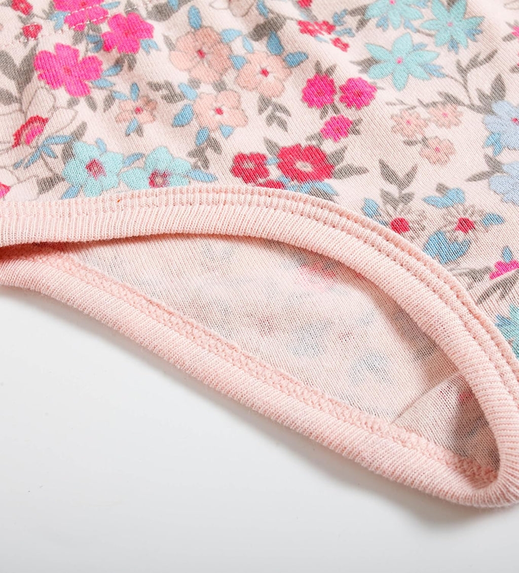 Boboking Girls Soft Underwear Toddler Kids Briefs Cotton Panties 12-pack