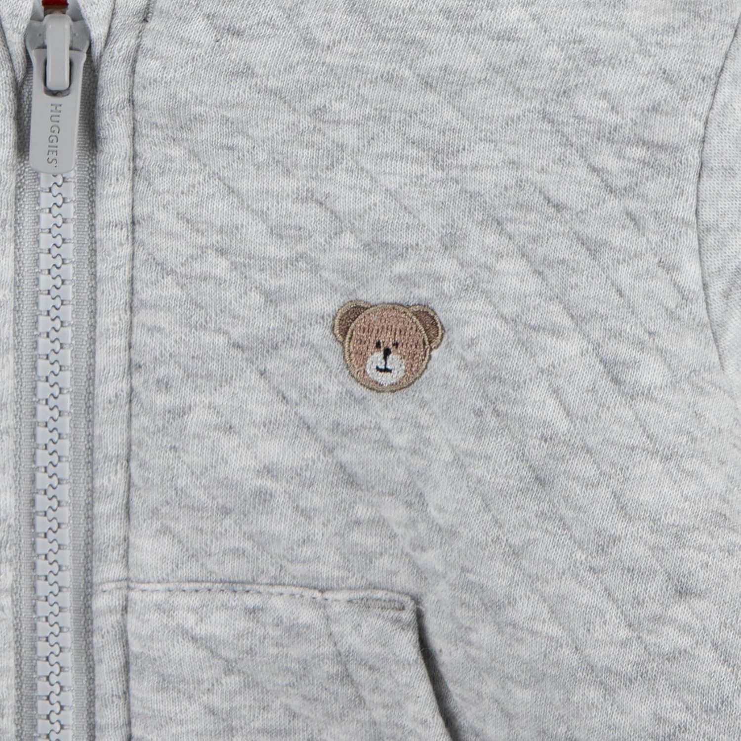 Huggies Baby Fleece Lined Zip Up Hooded Jacket