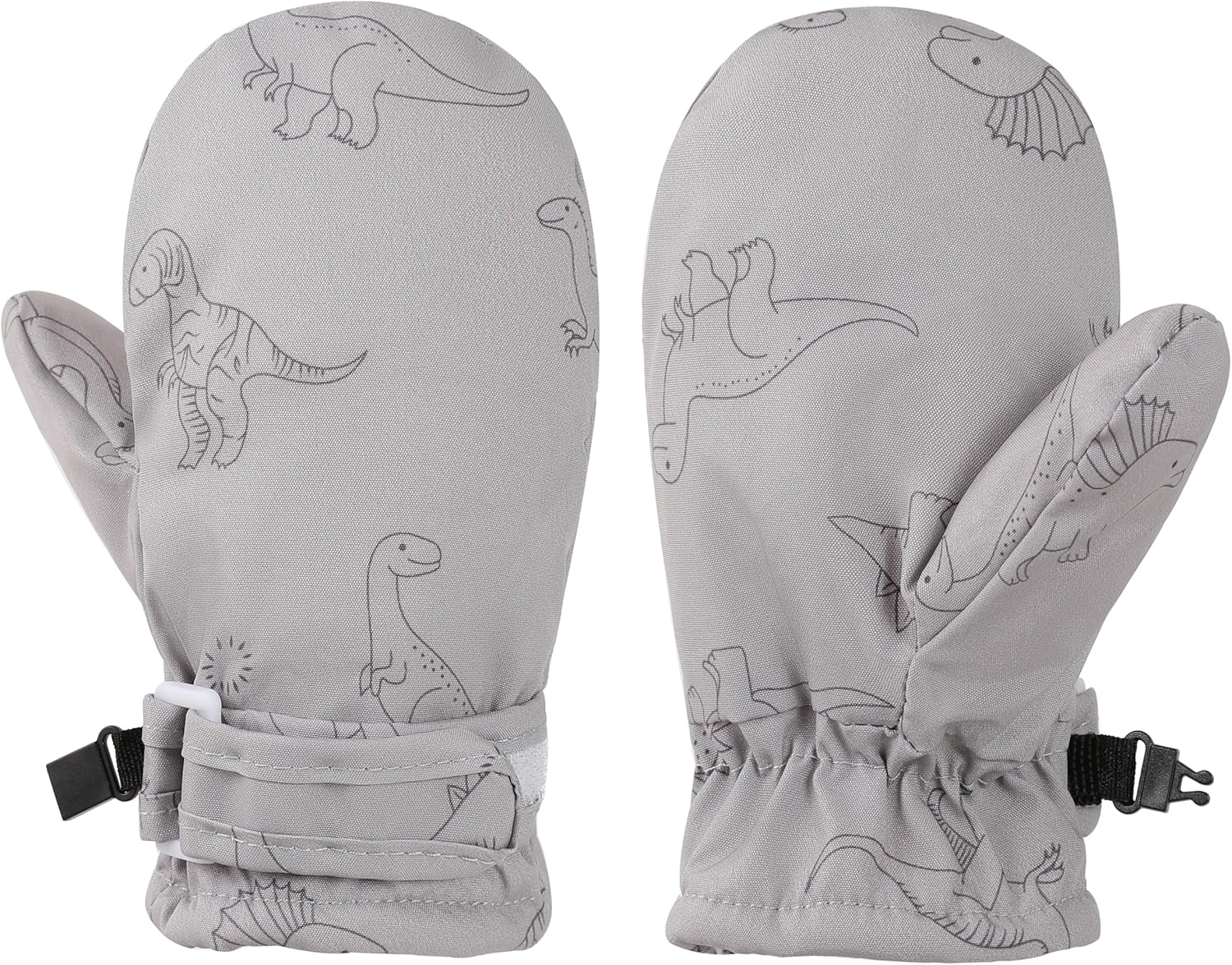 Toddler Gloves Kids Mittens Winter Warm Lined Fleece Gloves Waterproof Snow Baby Mitten for Boys Girls