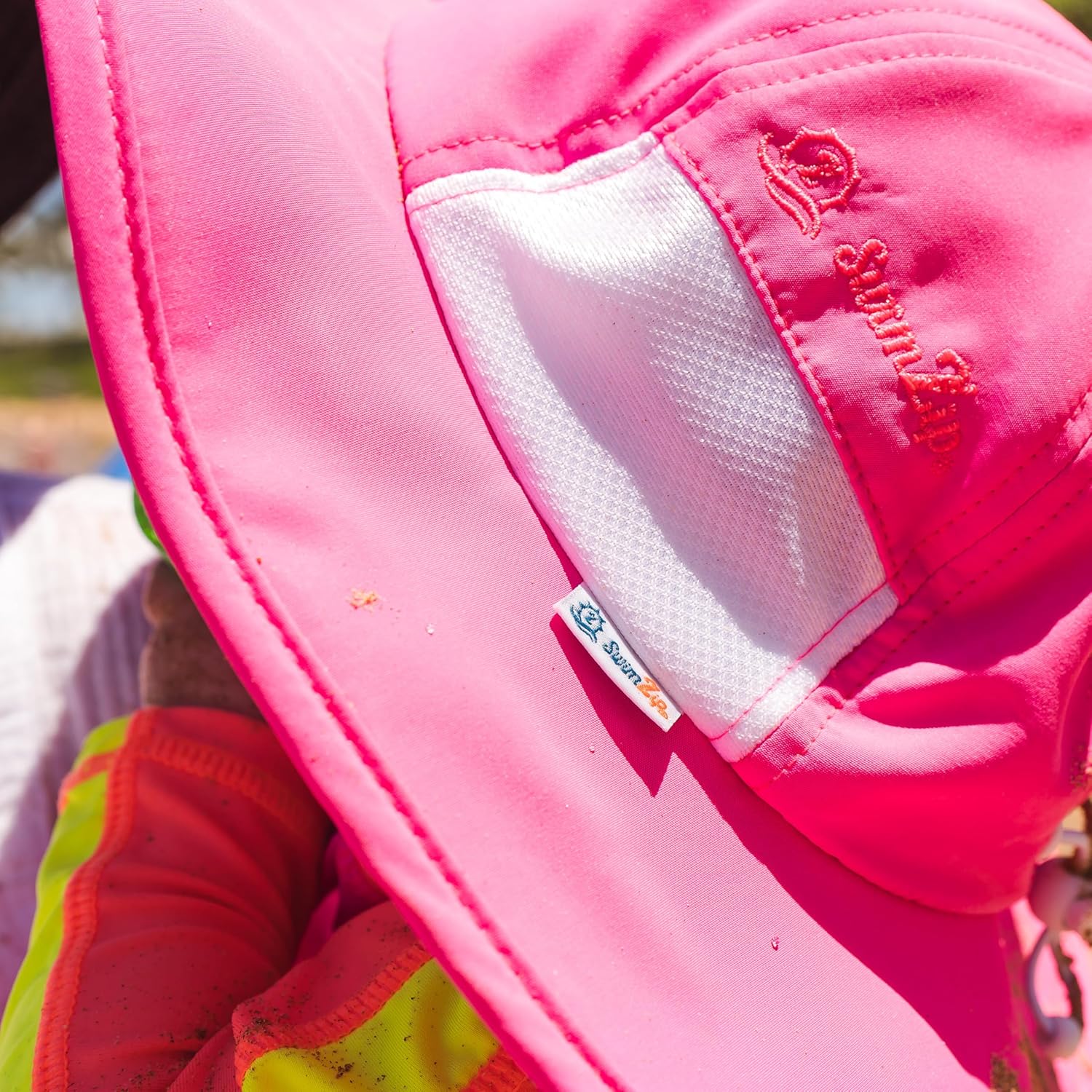 SwimZip Wide Brim Sun Hat | UPF 50+ Protection for Baby, Toddler, and Kids