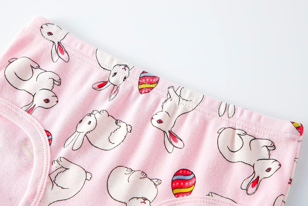 Family Feeling Little Girl Underwear Toddler Panties Big Kids Undies Soft 100% Cotton