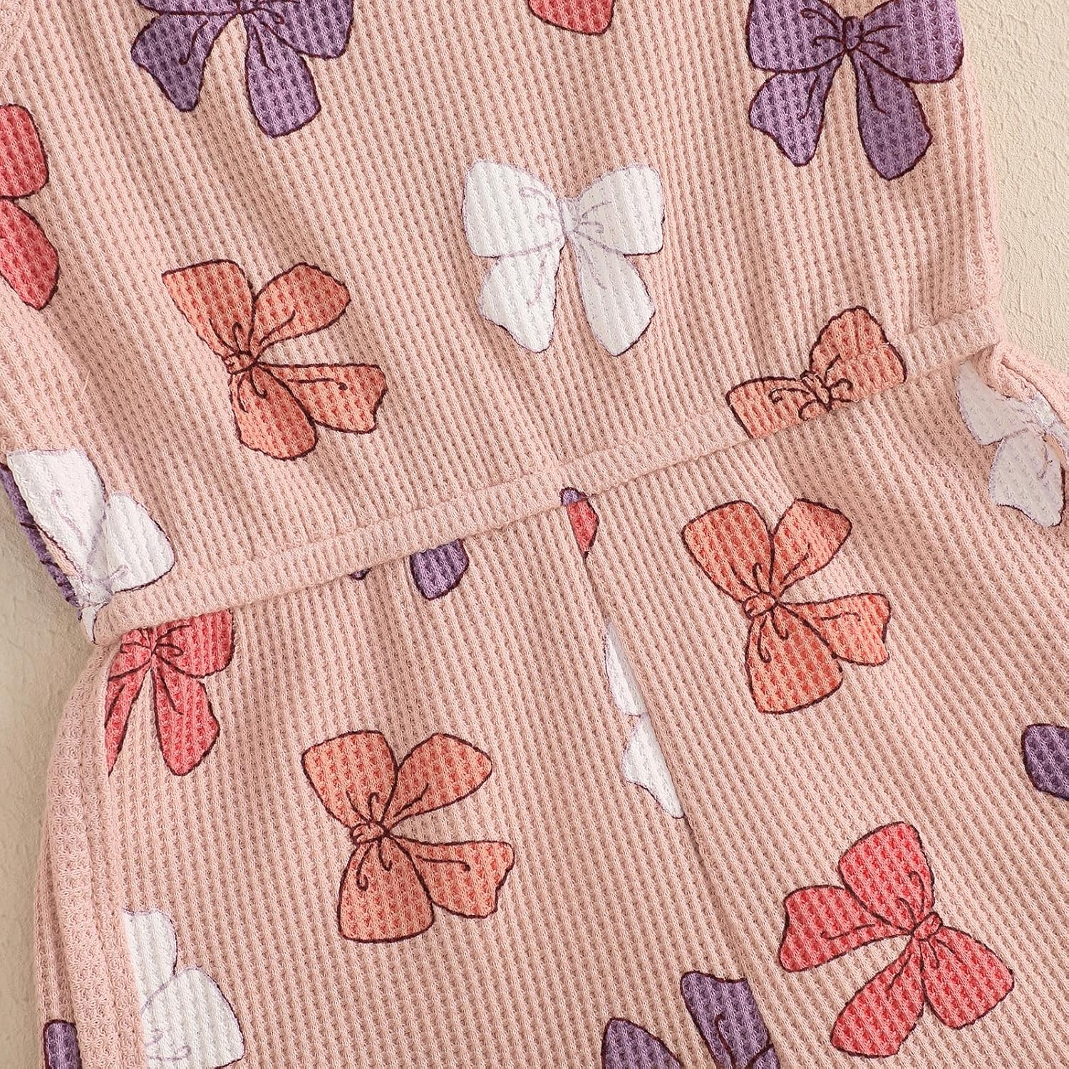 WZTYYDS Toddler Baby Girl Summer Clothes Floral Romper Tie-Up Strap Halter Jumpsuit Infant Summer Sling Playsuit 6M-3T