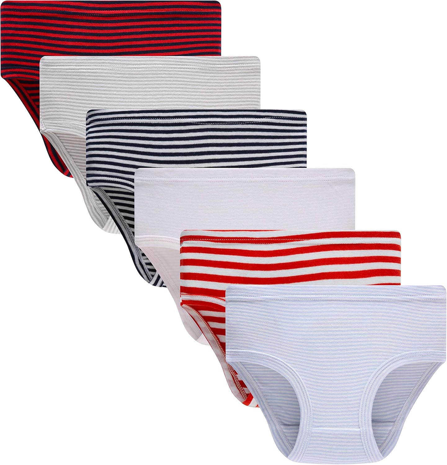 Family Feeling Little Girl Underwear Toddler Panties Big Kids Undies Soft 100% Cotton