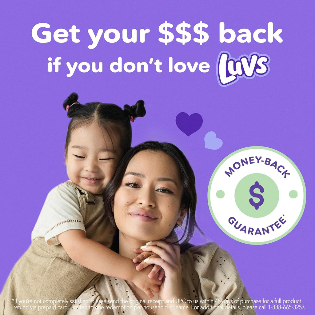 Luvs Diapers - Size 5, 172 Count, Bluey Platinum Protection Baby Diaper