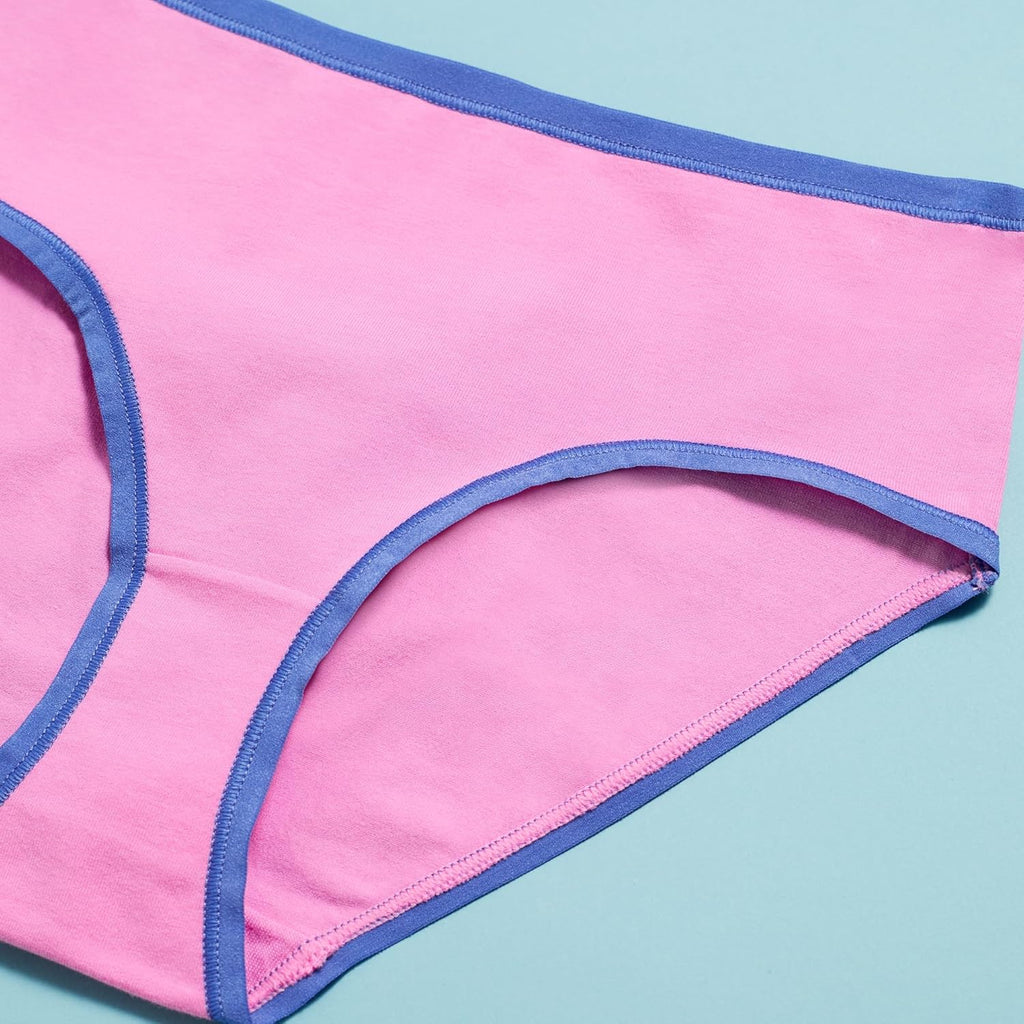 Saint Eve Kids Little Girls Cotton Underwear, Soft Breathable Multi Pack Brief Panties