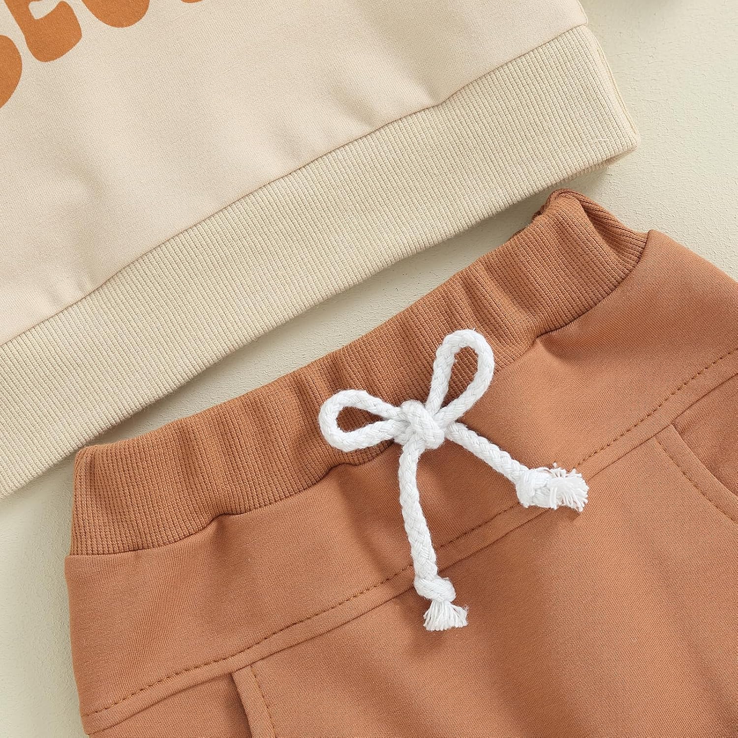 Kupretty Toddler Baby Boy Fall Winter Clothes Color Block Long Sleeve Sweatshirt Pullover Tops + Joggers Pants Outfit Set