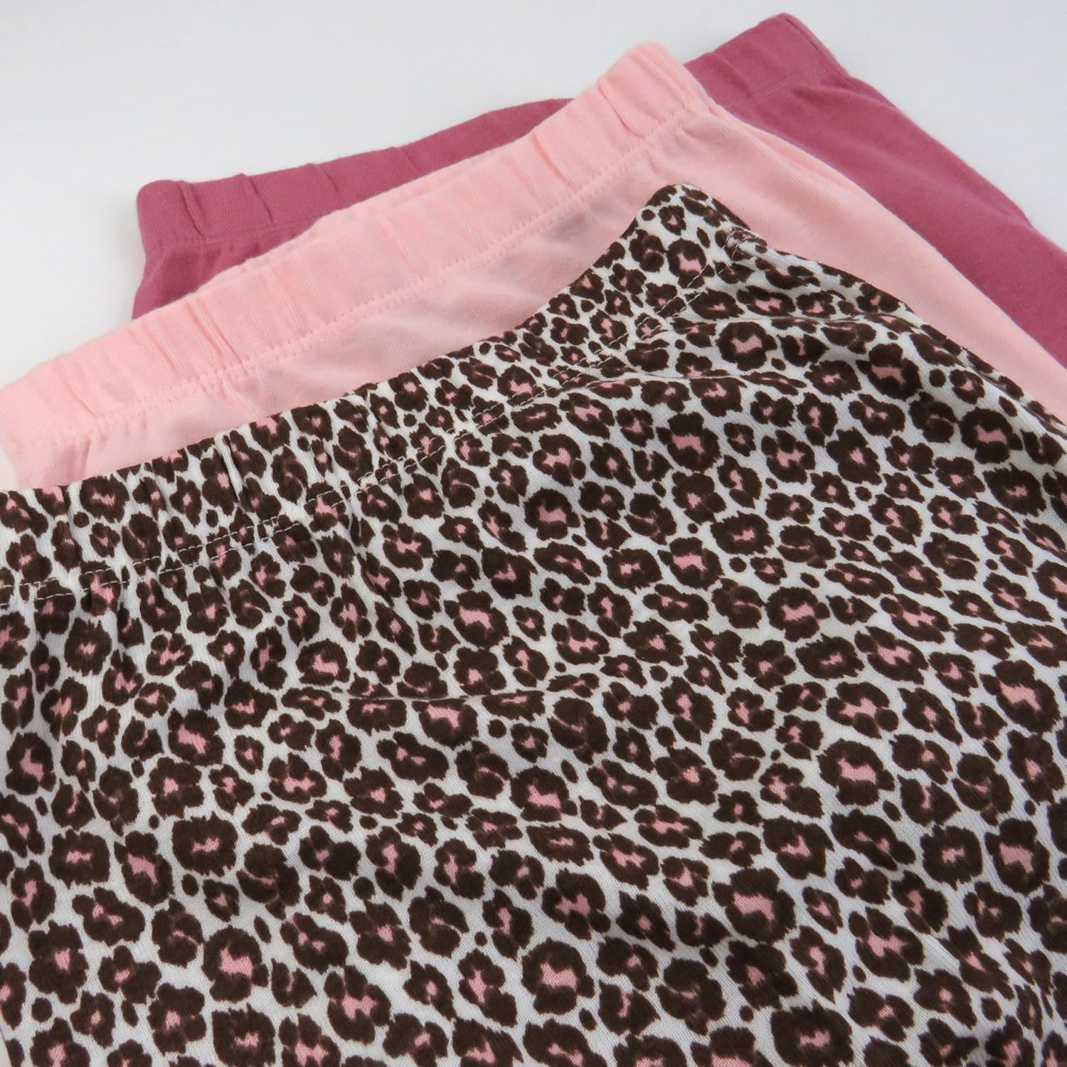 HonestBaby 3-pack Footed Pants Roomy Fit Pull on Bottoms 100% Organic Cotton for Infant Baby Boys, Girls, Unisex