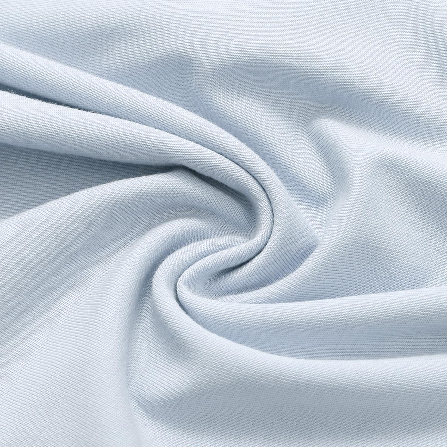 JunNeng Baby Boy Girl 2 Pack Rayon of Bamboo Summer Sleeper Infant Soft Short Sleeve Zipper Footless One-piece Romper