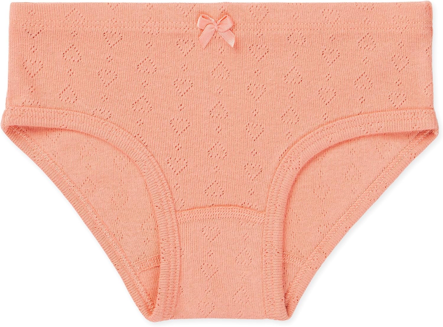 Lucky & Me Erica Girls Bikini 100% Organic Cotton Children's Underwear 6 Pack