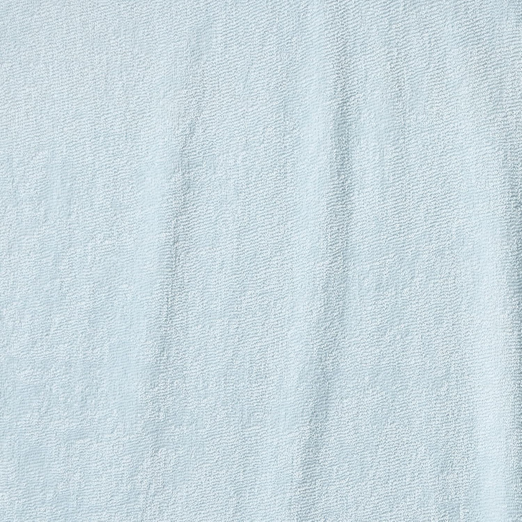 HonestBaby Unisex Baby Organic Cotton Changing Pad Cover And Toddler Sleepers, Light Blue (Terry Cotton), 1 Count Pack Of 1 US