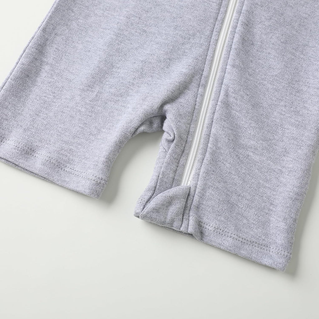 Owlivia Baby Short Sleeve Summer Romper Set, 2 Pack Tank Jumpsuit for Girls and Boys, Cartoon One Piece Coverall Outfit