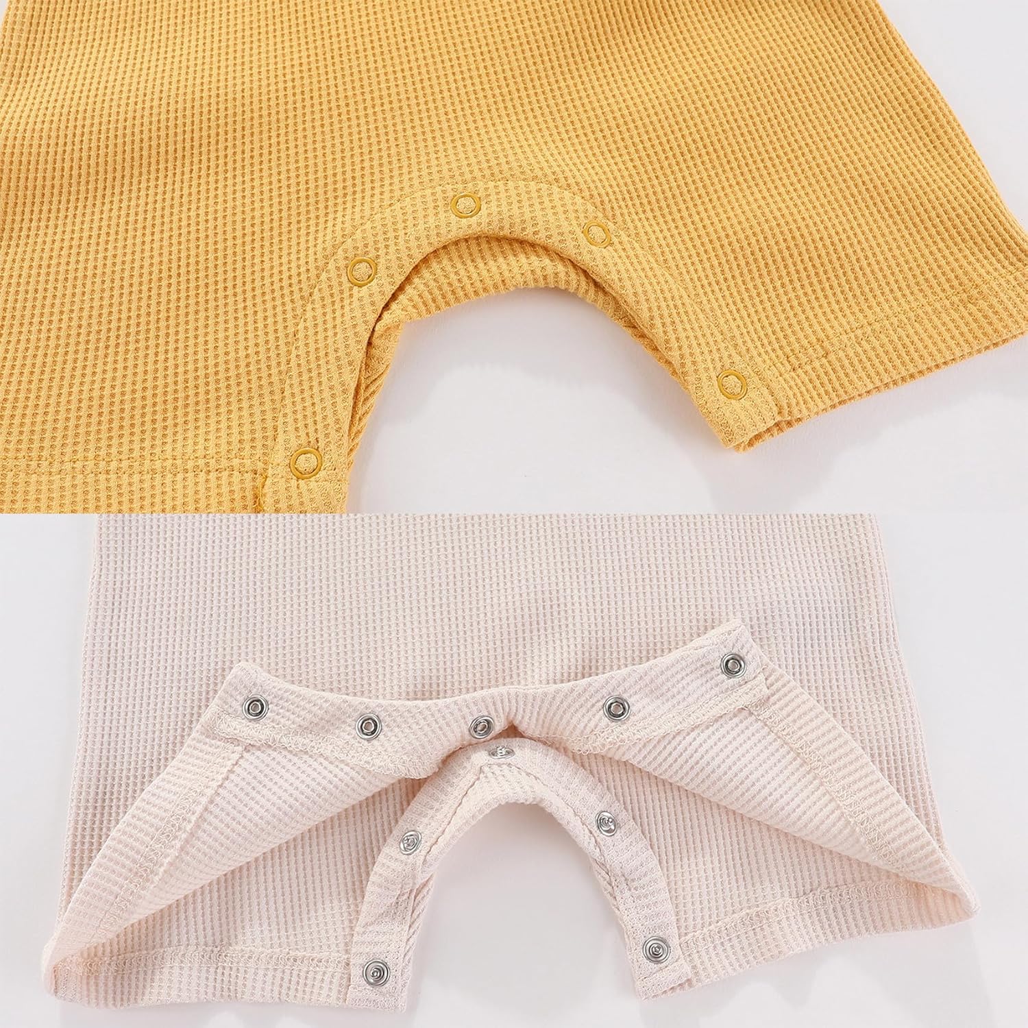 Baby Bodysuits Solid Romper One-Piece Newborn Clothes 2 Pack Baby Shower Gifts