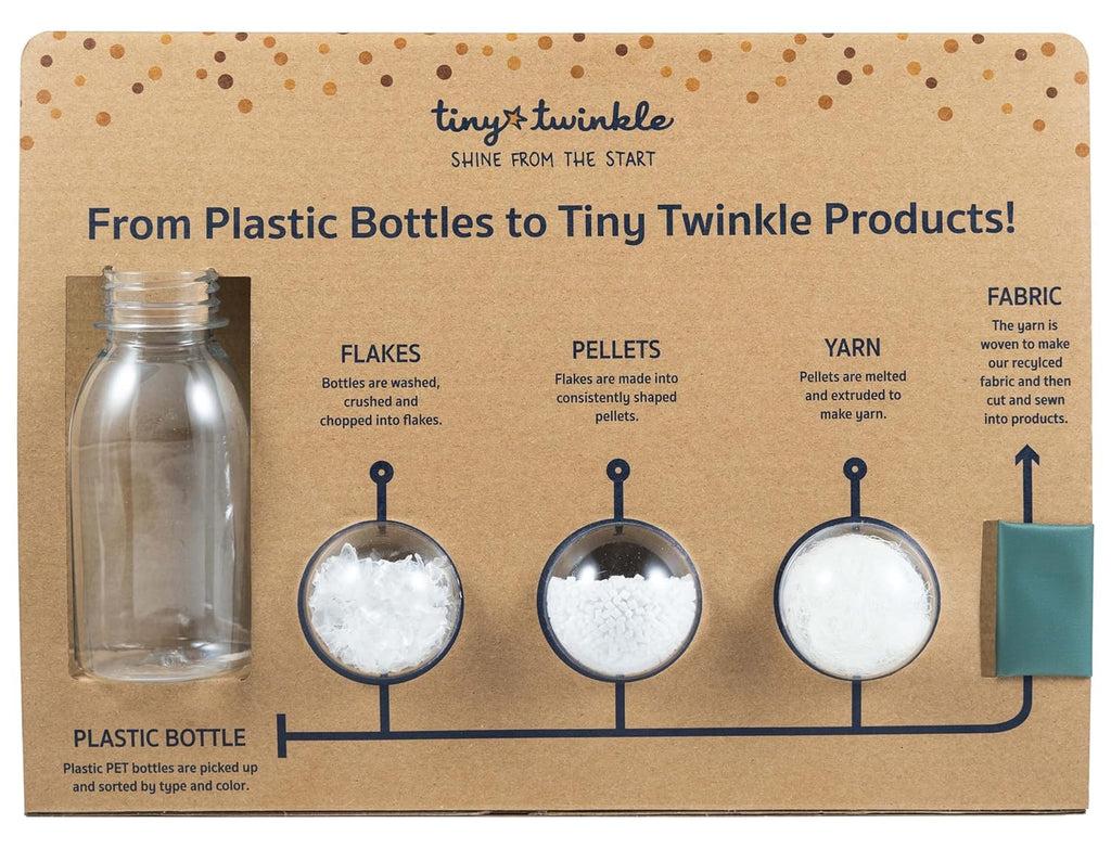 Tiny Twinkle Mess Proof Baby Bib,Waterproof Smock Baby Bib for Eating,Machine Washable Long Sleeve Bib,Baby Led Weaning,Toddler Bib,BLW Supplies(Boho Rainbow, Small 6-24 Months)