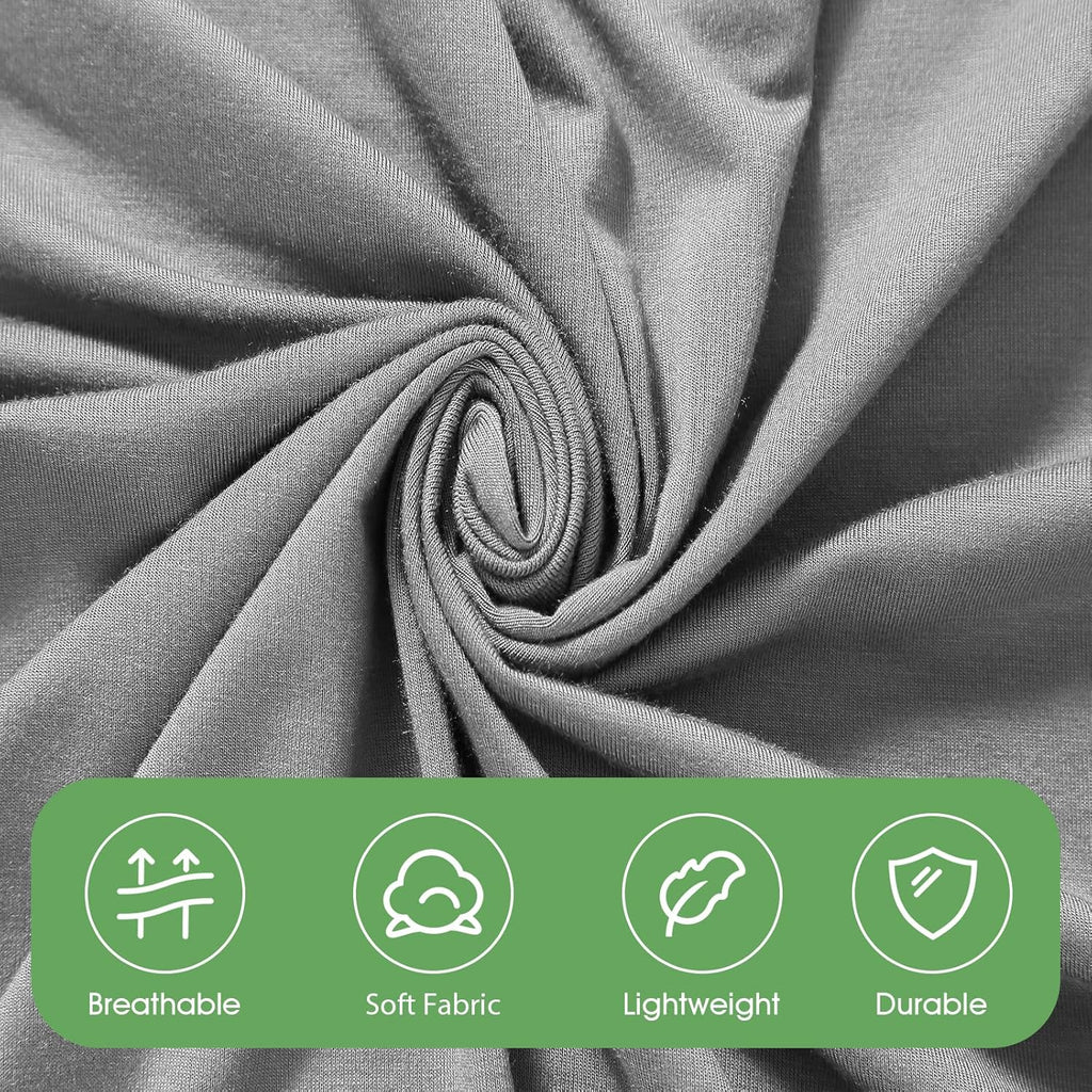 iEvolve Cotton Knitted Baby Swaddle Blanket with Hat Headband Set Newborn Swaddle Wrap Receiving Blankets for Baby Girl Boy 35" x 35"(Dark Grey)