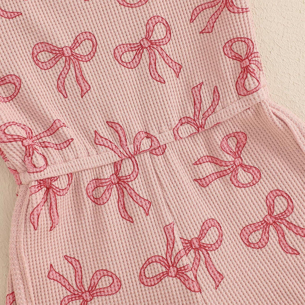 WZTYYDS Toddler Baby Girl Summer Clothes Floral Romper Tie-Up Strap Halter Jumpsuit Infant Summer Sling Playsuit 6M-3T