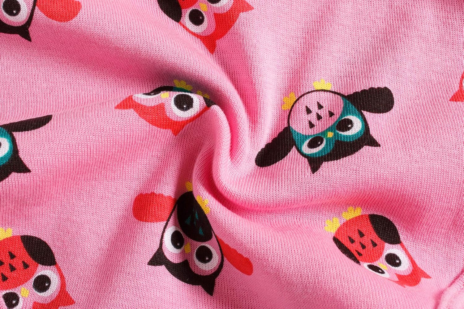 Cadidi Dinos Little Girls' Soft Cotton Underwear Kids Cool Breathable Comfort Panty Briefs Toddler Undies(Pack of 6)