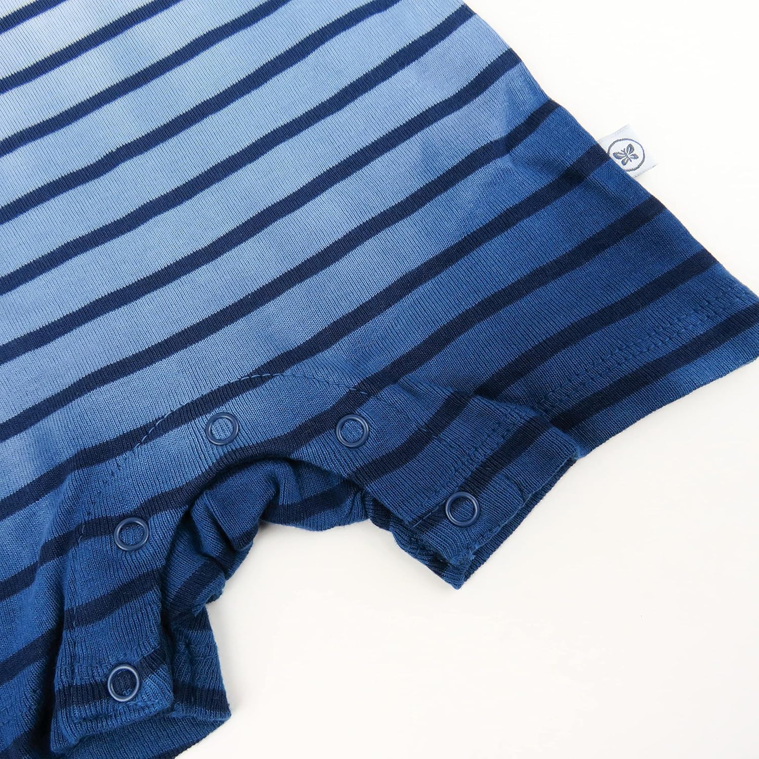 HonestBaby Short Sleeve and Tank Romper 100% Organic Cotton for Infant Baby and Toddler Boys