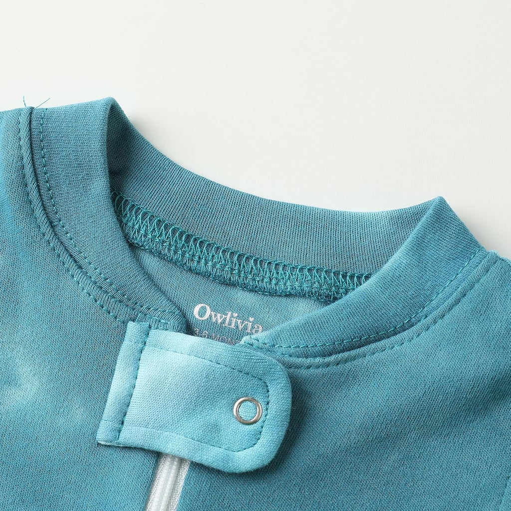 Owlivia Baby Boy Romper, Unisex Short-sleeve Summer Outfit, 100% Organic Cotton Girl One-Piece Jumpsuit