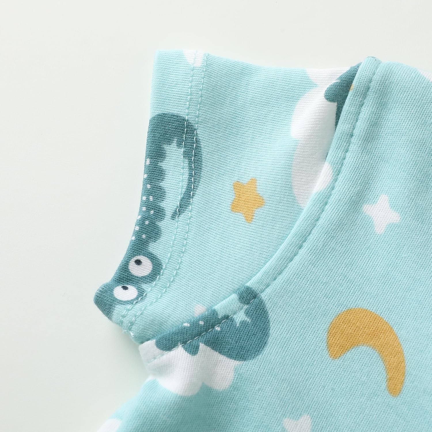 Owlivia Baby Boy Romper, Unisex Short-sleeve Summer Outfit, 100% Organic Cotton Girl One-Piece Jumpsuit