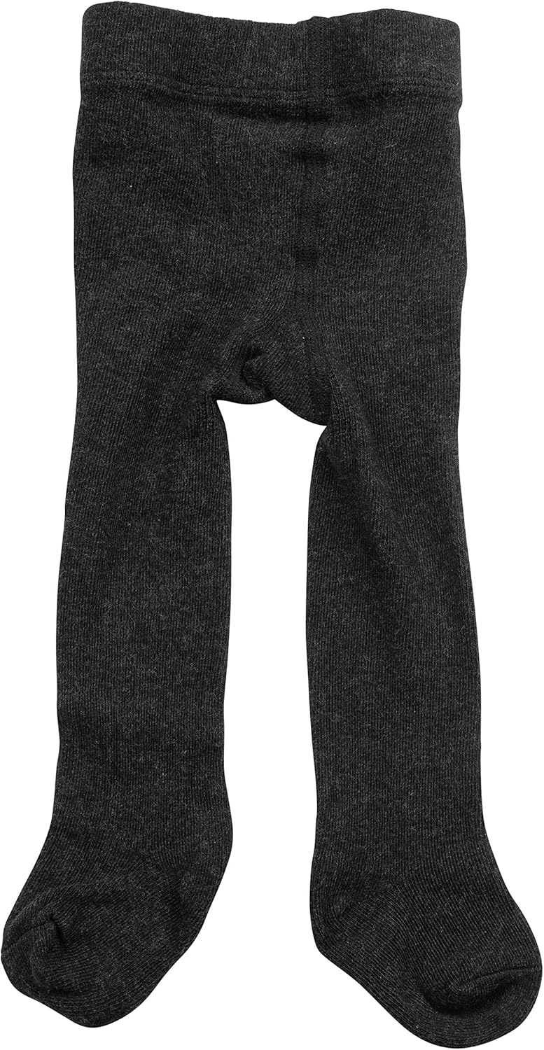 Silky Toes Luxurious Cotton Tights for Baby Girls 1 Pk Cable Knit Winter Footed Leggings