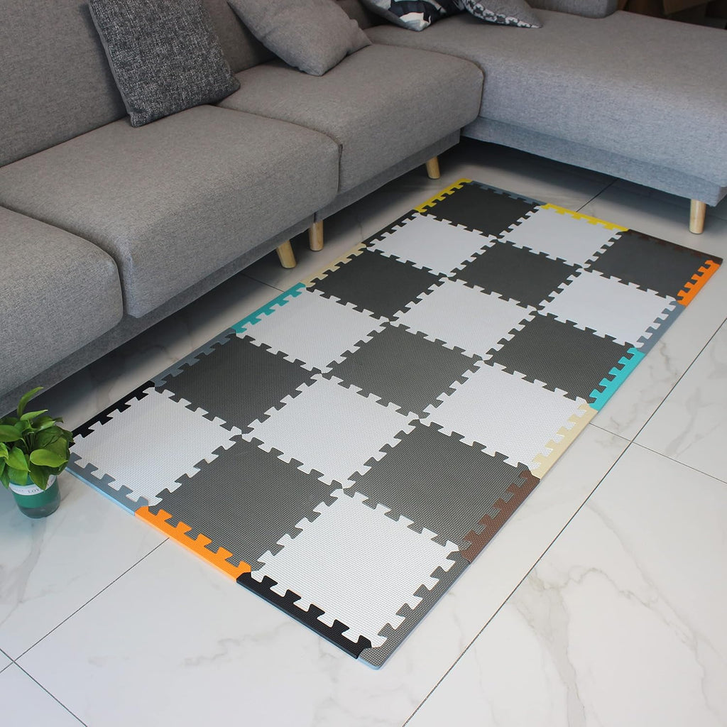 MQIAOHAM® 18Pieces Long Edges (for 18/20 Pieces Puzzle Play mats)