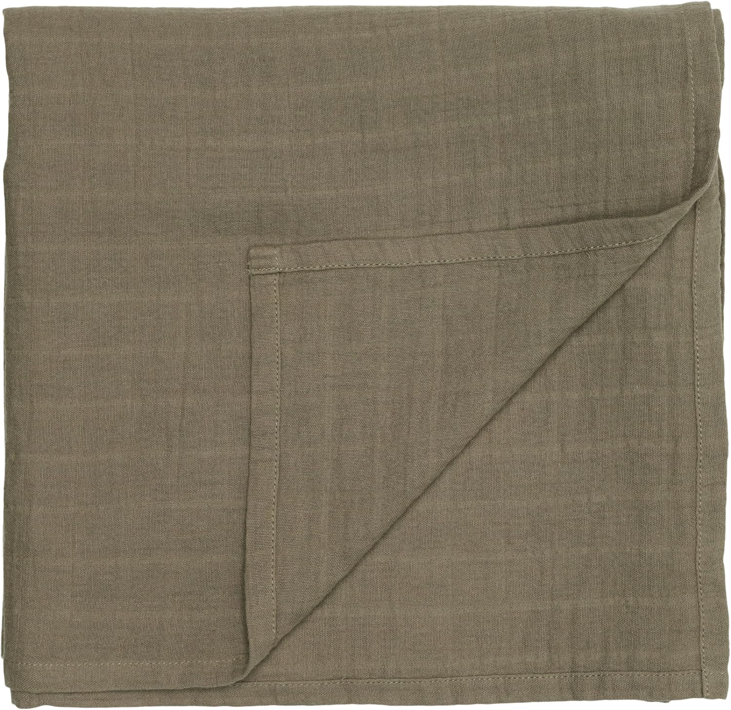 Swaddle - 100% Organic Cotton - Muslin Swaddle Blankets for Newborn, 47" x 47" (Sage Green)